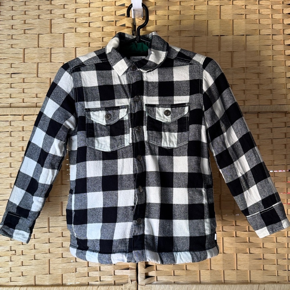 Tommy Bahama White and Black Checkered Jacket